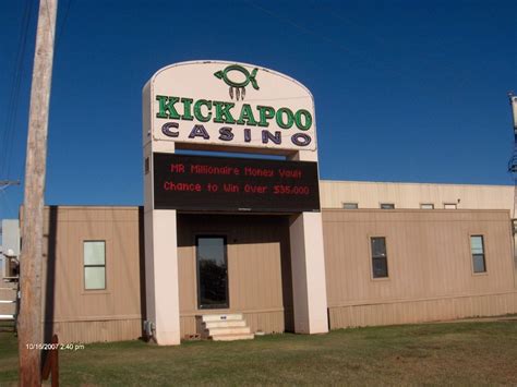 Novo kickapoo casino em shawnee ok